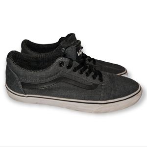 Vans Ortholite Old Skool Gray Skate Low Top Shoes, Sz 10.5